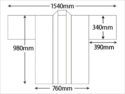 フルオーダーコース サイズ 特大サイズ